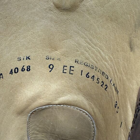 Corral A4068 Cowboy Roper Boots Mens 9 EE Wide Brown Leather Mid Calf Western - Picture 13 of 16